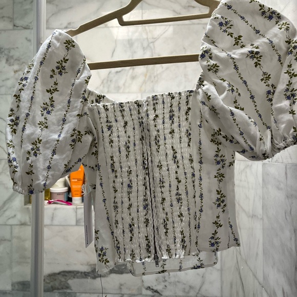 Reformation Rory Linen Top - Picture 3 of 6